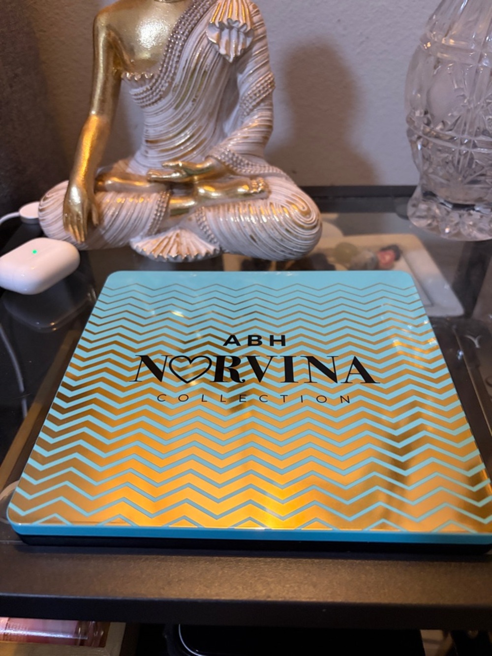 Norvina Collection Eyeshadow Palette - Teal and Gold